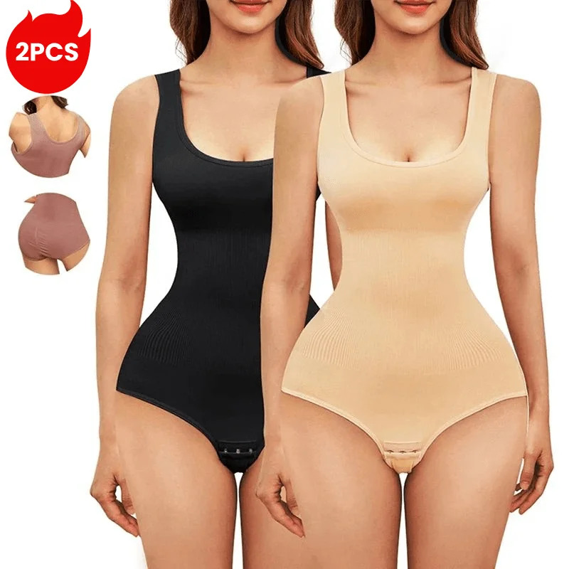 2pcs Body Shapewear For Women  – обзор и цена Shapewear Bodysuit Firm