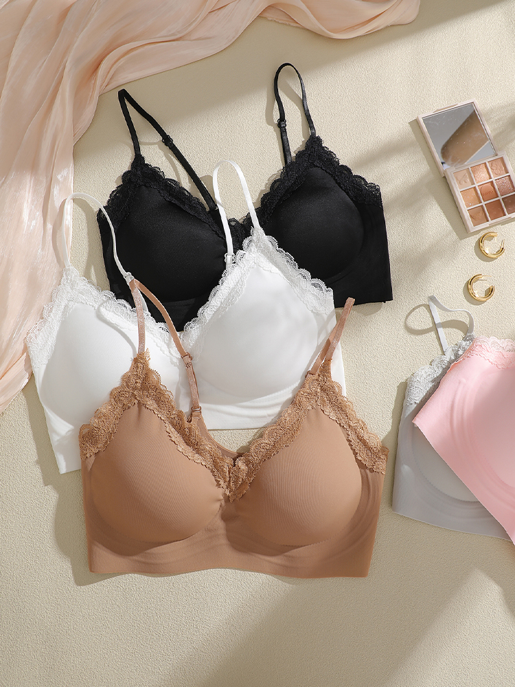 French Style Lace Bralette Fem – обзор и цена Bralette Wireless Soft