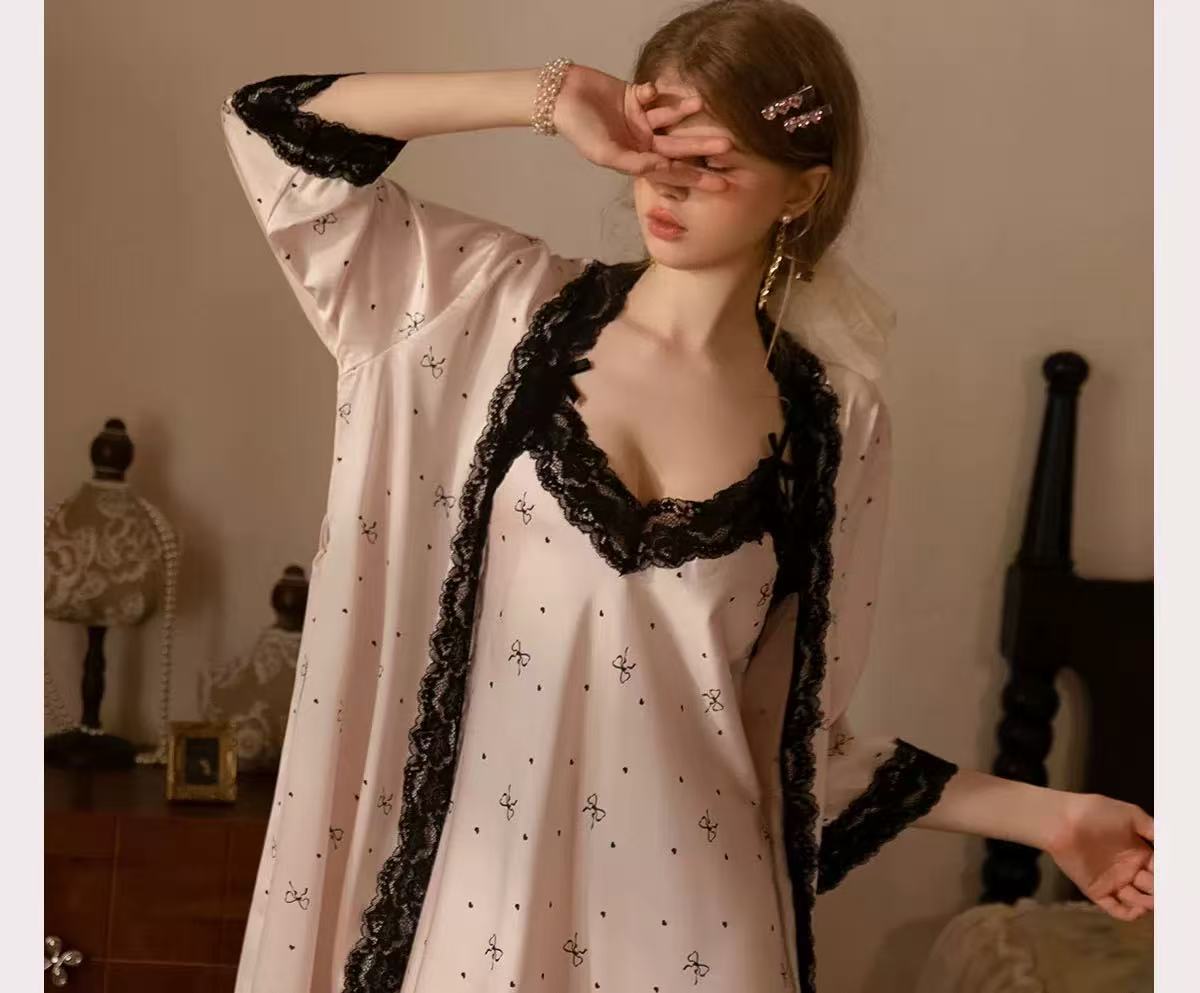Sexy Summer Sleepwear for Wome – обзор и цена Robe Silk Women