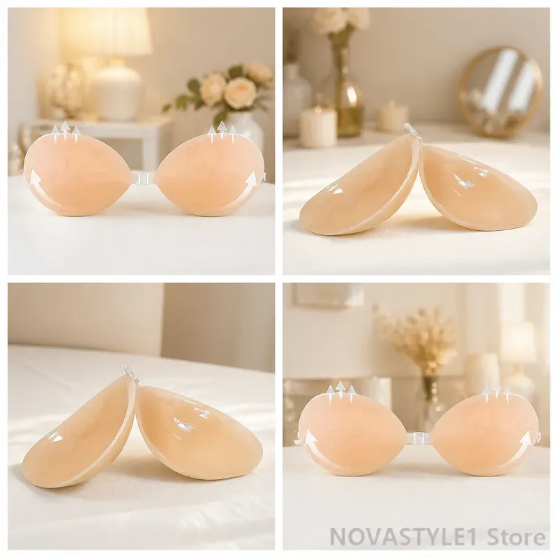 2pcs silicone breast lift pads – обзор и цена Silicone Bra Adhesive