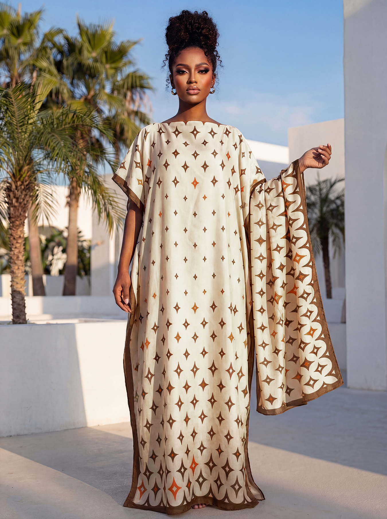 New Style Long Loose Silk Blen – обзор и цена Robe Silk Women