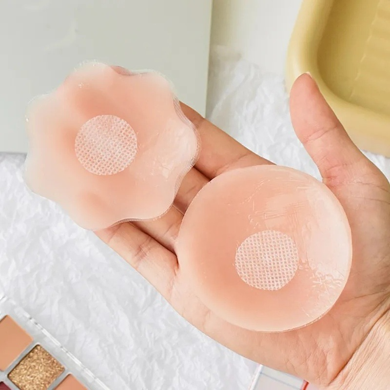 2/40pcs Silicone Nipple Cover  – обзор и цена Silicone Bra Adhesive