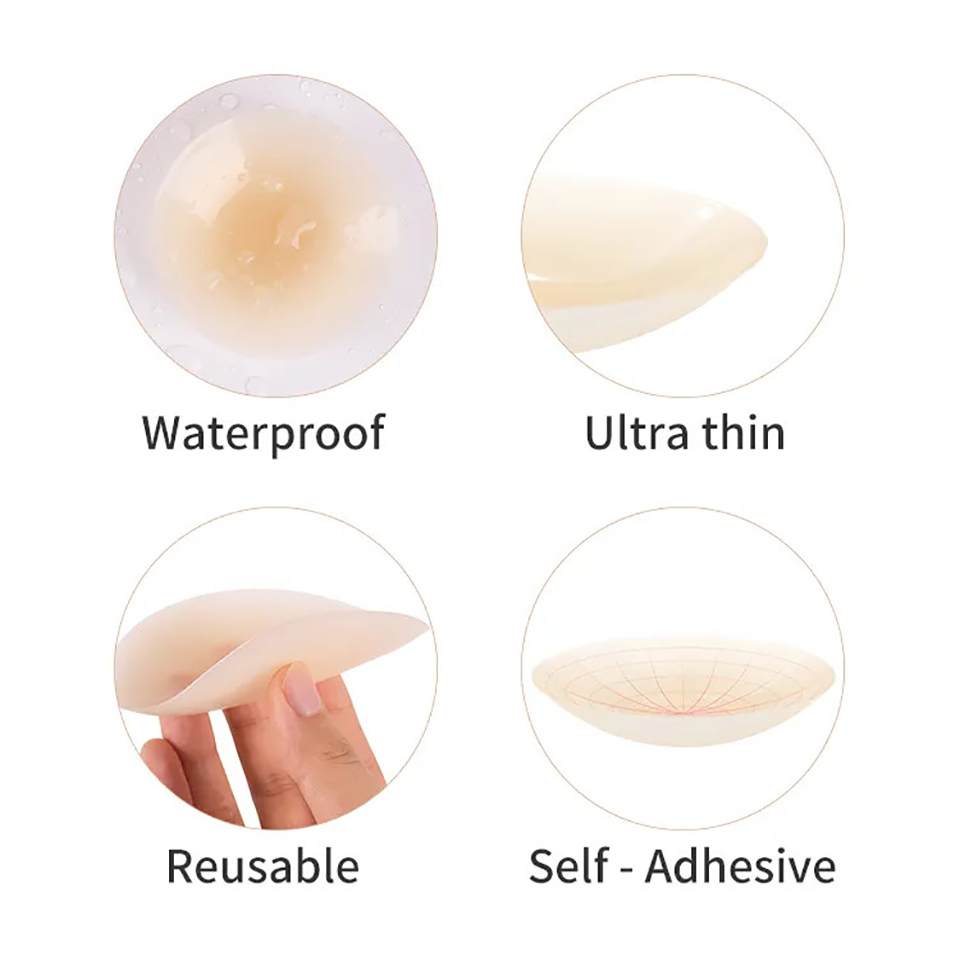 Reusable Silicone Adhesive Nip – обзор и цена Silicone Bra Adhesive