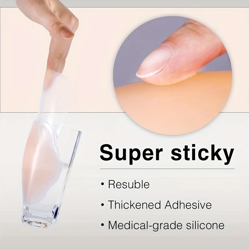 1Pairs Silicone Nipple Cover L – обзор и цена Silicone Bra Adhesive