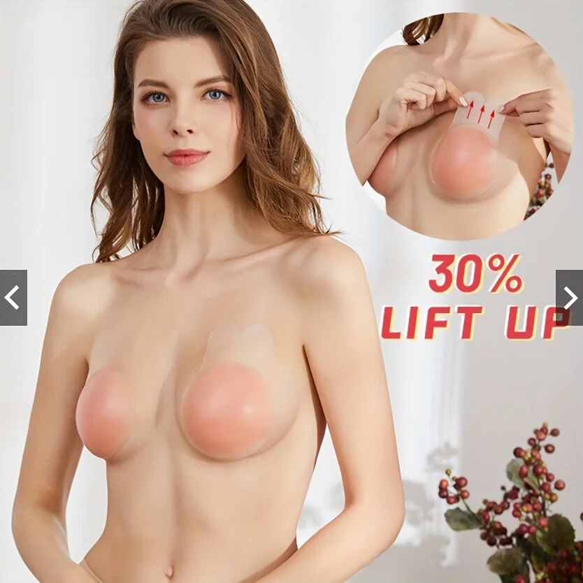 1Pairs Silicone Nipple Cover L – обзор и цена Silicone Bra Adhesive