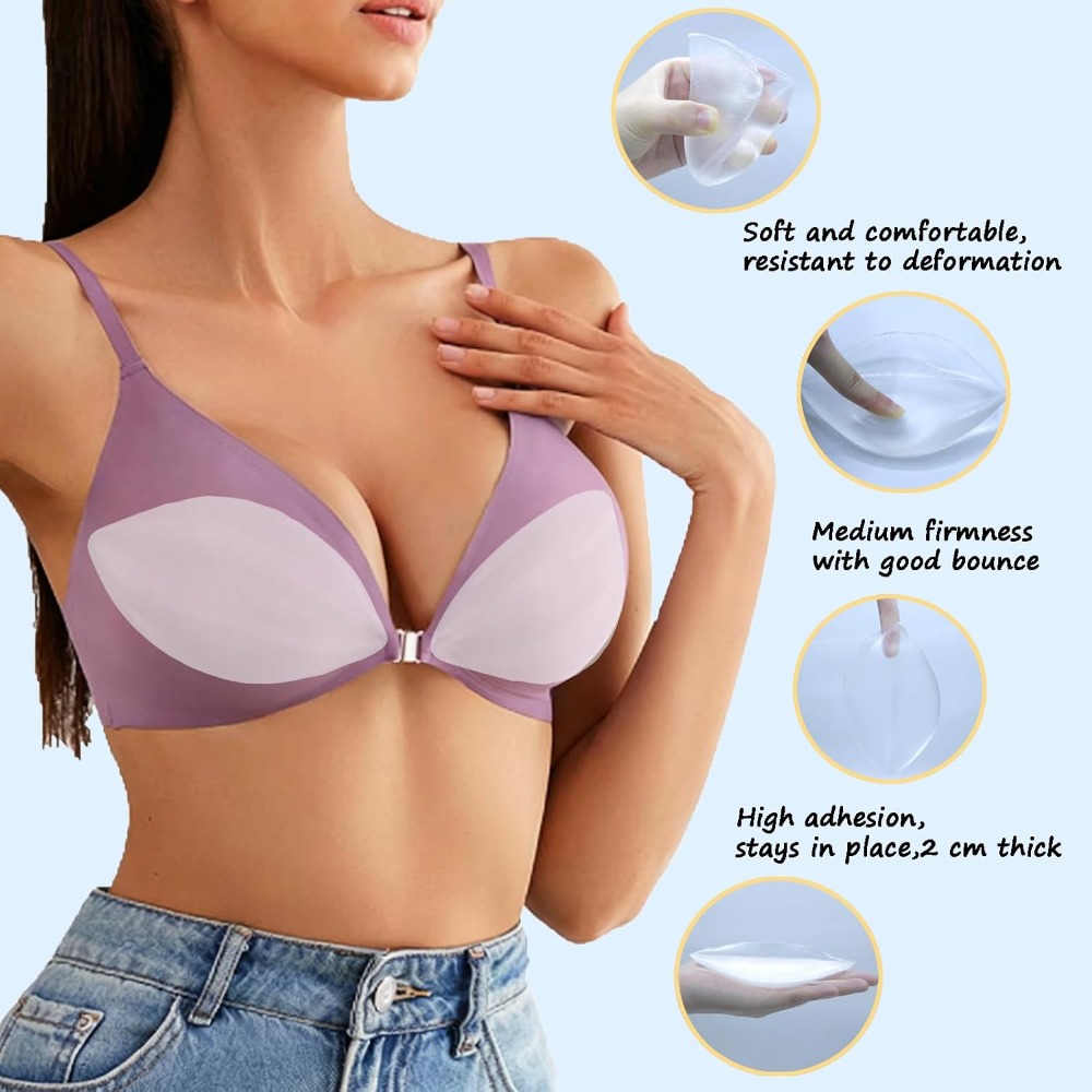 Adhesive Silicone Bra Inserts  – обзор и цена Silicone Bra Adhesive