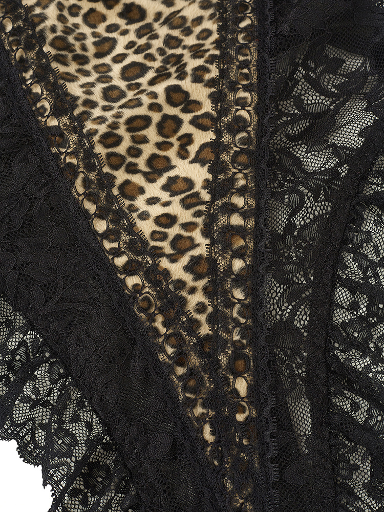 Sexy Lace Leopard Pattern Body – обзор и цена Shapewear Bodysuit Firm