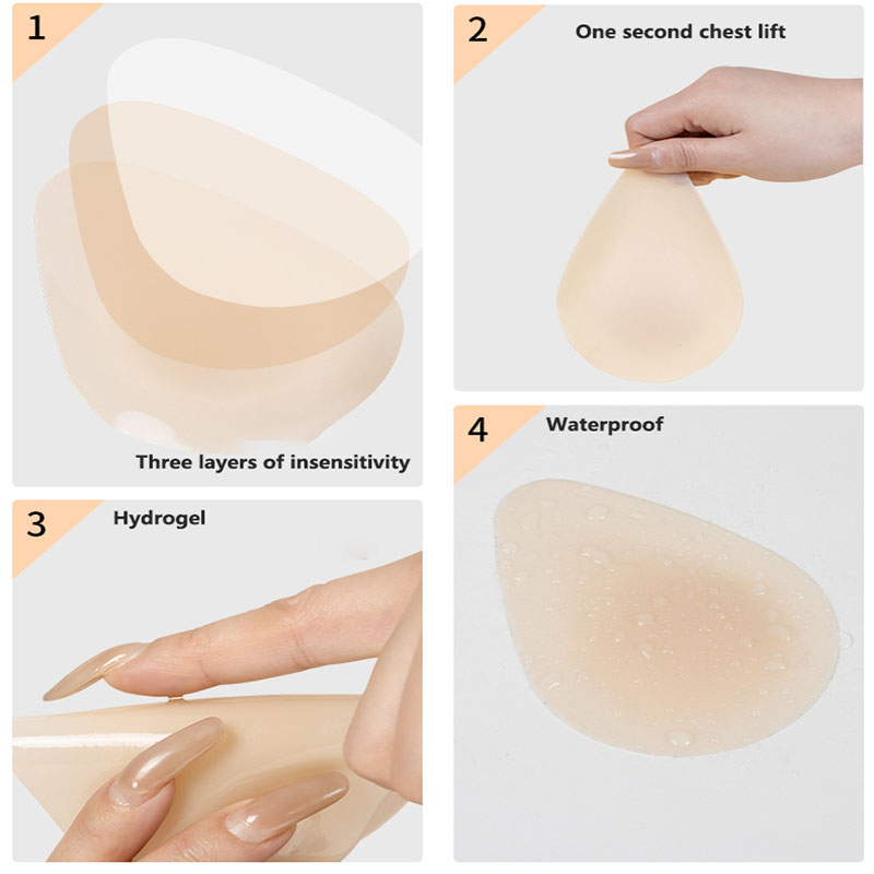 Waterdrop Invisible Bra Silico – обзор и цена Nipple Cover Pasties