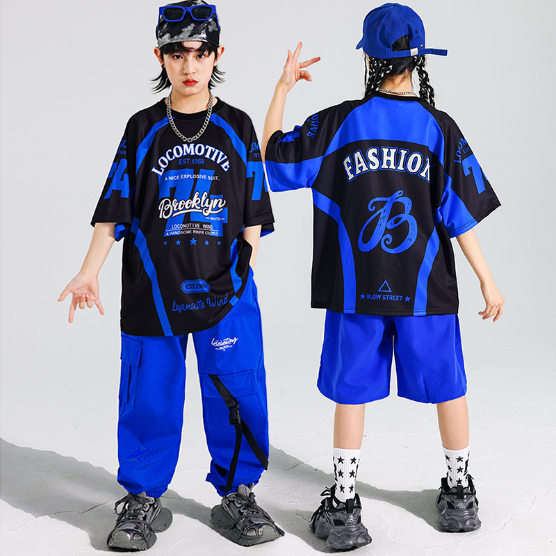 Boys Hip Hop Blue T-shirt Carg – обзор и цена Boyshort Underwear