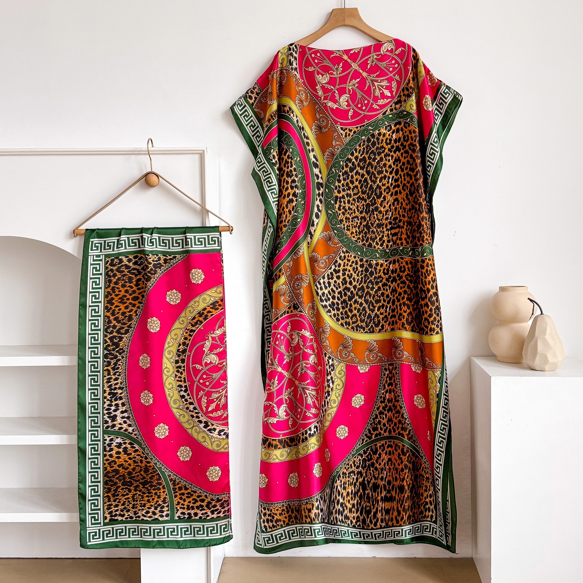 Summer Fashion Oversize Africa – обзор и цена Robe Silk Women