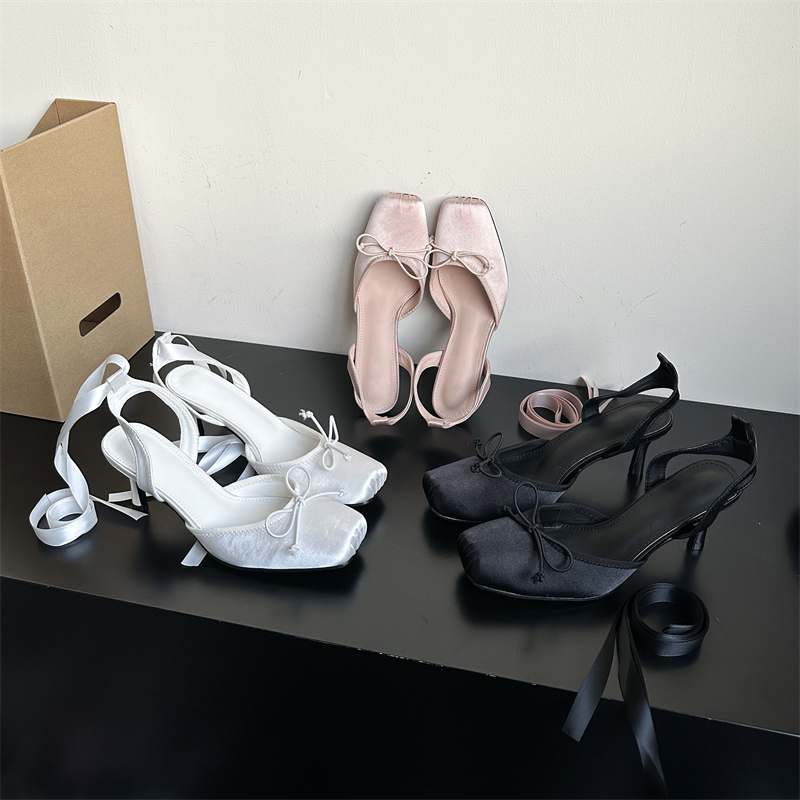 Eilyken Street Style Thin Heel – обзор и цена Slip Dress Satin