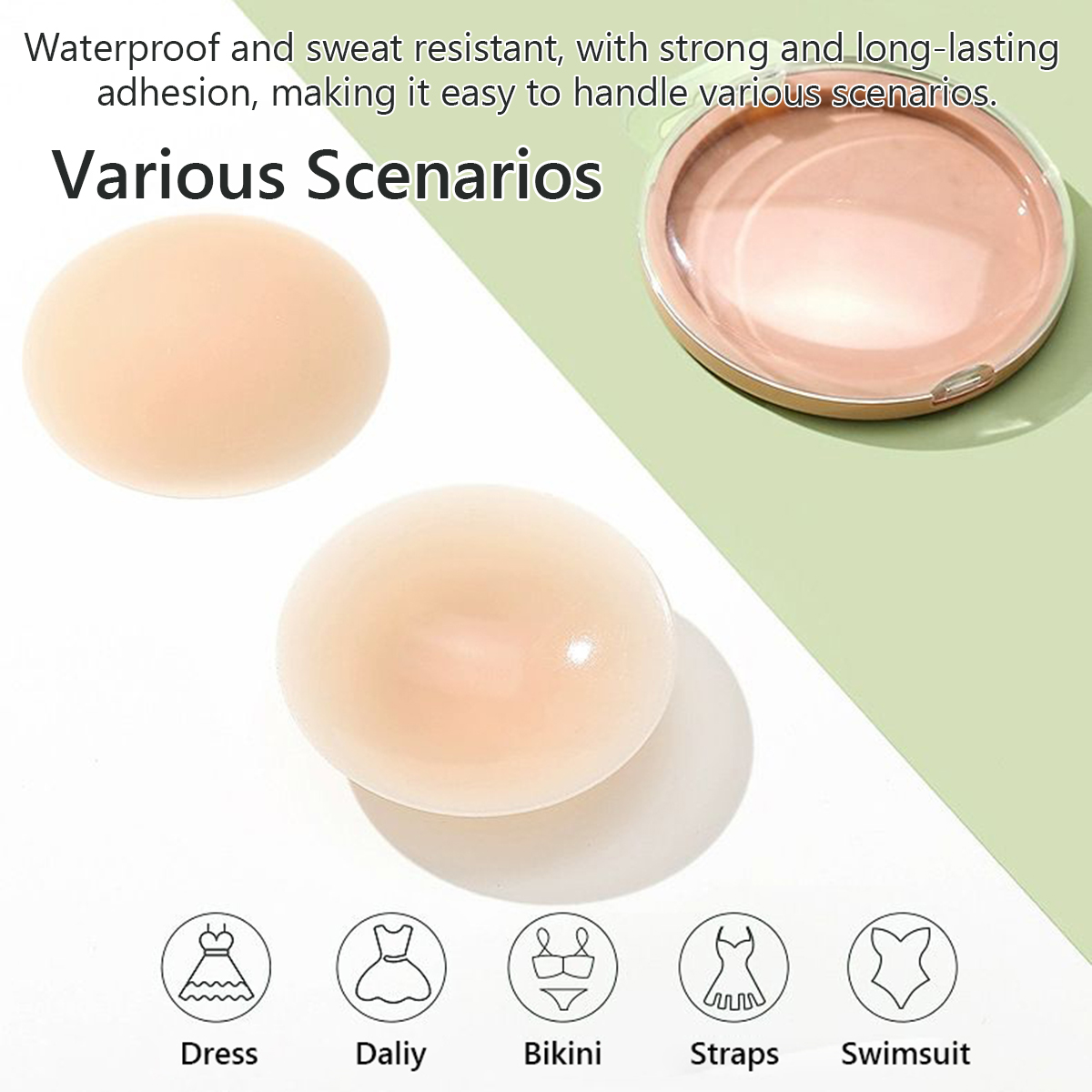 3 Pairs Washable Reusable 10cm – обзор и цена Nipple Cover Pasties