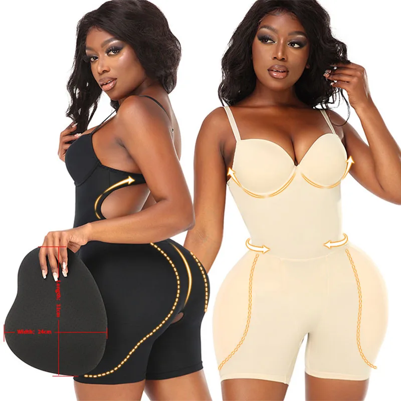Bodysuits Shapewear Padded Hip – обзор и цена Shapewear Bodysuit Firm