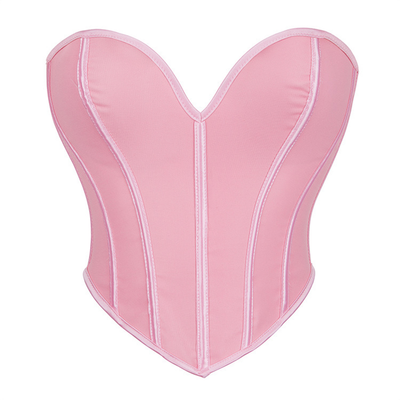Pink Heart-shaped Bustier Crop – обзор и цена Strapless Bra Backless