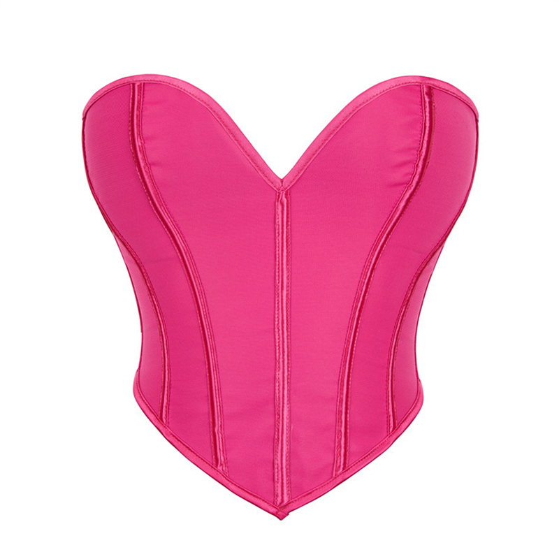 Pink Heart-shaped Bustier Crop – обзор и цена Strapless Bra Backless