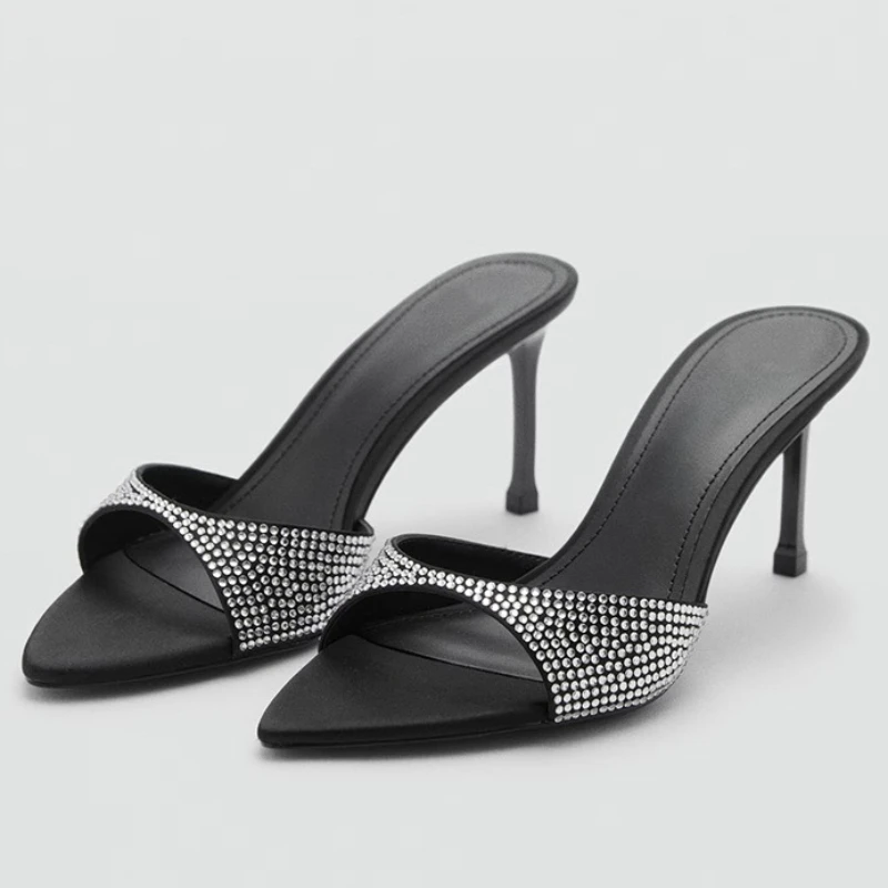 Rhinestone Designer Heels Slip – обзор и цена Slip Dress Satin