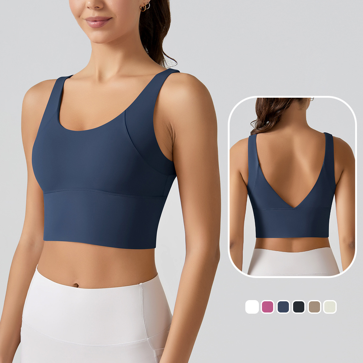 1PC New Yoga Tank Top Summer S – обзор и цена Sports Bra High Impact