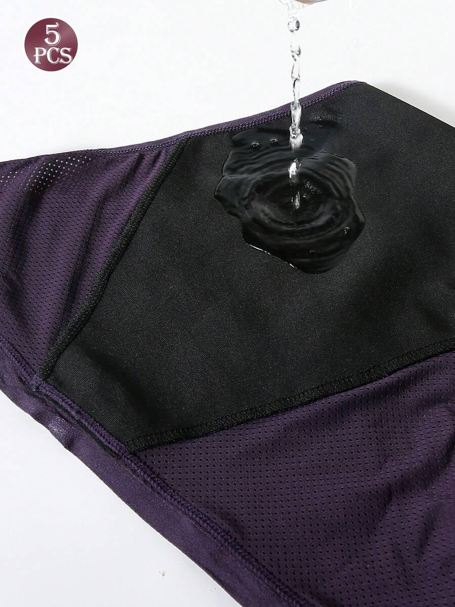 5 Pcs Women Solid Color Absorb – обзор и цена Period Panty Absorbent