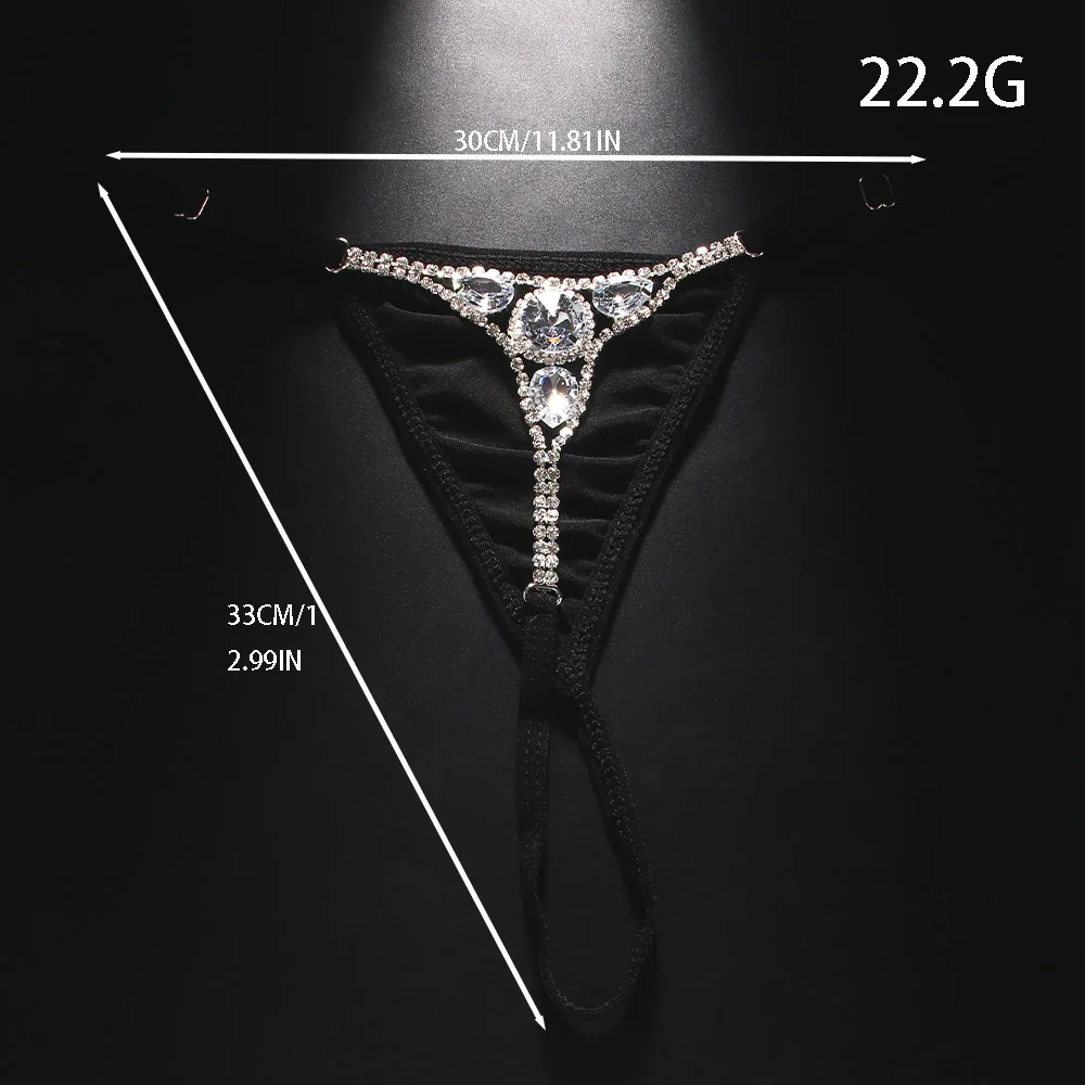 Sexy Round Rhinestone Thong Ad – обзор и цена Thong Bikini Women