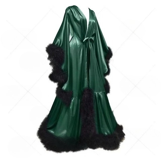 Customized Bathrobe for Women  – обзор и цена Robe Silk Women