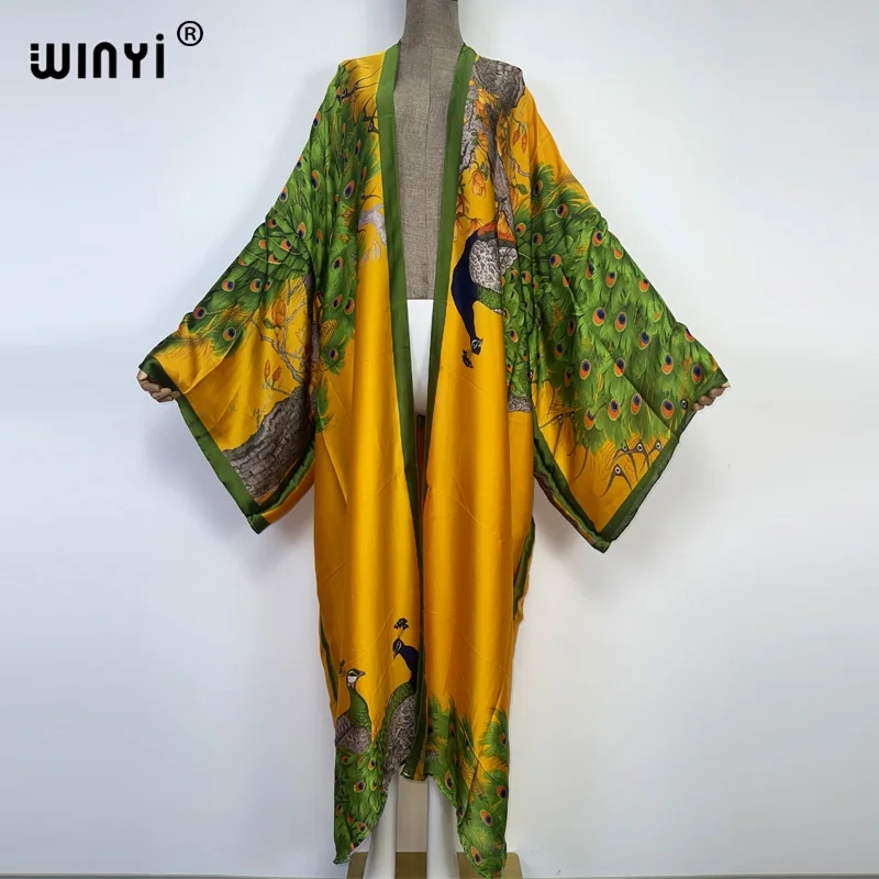 WINYI 2026 Summer Women Cardig – обзор и цена Robe Silk Women