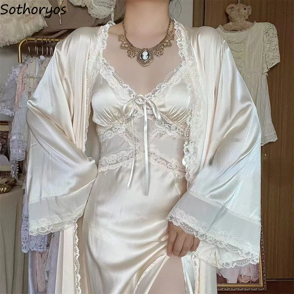 Silk Robe Gown Sets Women Gent – обзор и цена Robe Silk Women